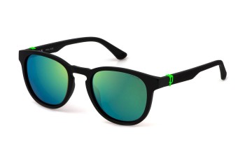 Okulary przeciwsłoneczne Police Beyond Lite 1 SPLF60 U28V Polarized Okrągłe Czarne