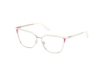 Okulary korekcyjne Guess GU50148 021 Prostokątne Złote