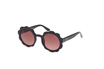 Okulary przeciwsłoneczne Guess GU00127 01F Nieregularny Czarne