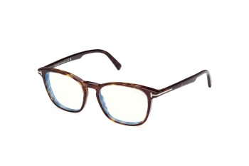 Okulary korekcyjne Tom Ford FT5960-B 052 Prostokątne Havana