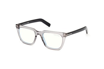 Okulary korekcyjne Tom Ford FT5963-B 020 Prostokątne Szare