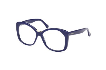 Okulary korekcyjne Max Mara MM5141 090 Prostokątne Niebieskie