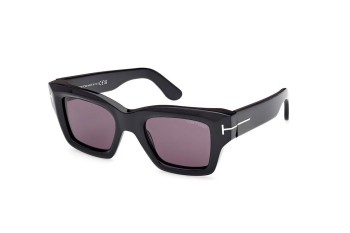 Napszemüvegek Tom Ford FT1154 01A Szogletes Fekete