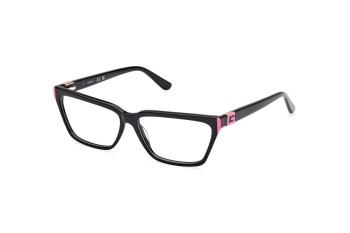 Okulary korekcyjne Guess GU50145 001 Kwadratowe Czarne