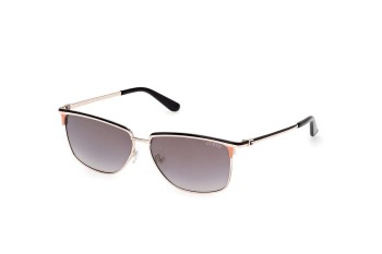 Okulary przeciwsłoneczne Guess GU00133 05C Kwadratowe Czarne