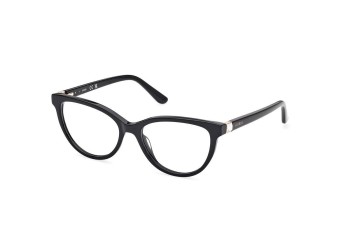 Okulary korekcyjne Guess GU50195 001 Prostokątne Czarne