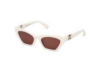 Ochelari de soare Max Mara Emme 13 MM0057 21E Cat Eye Albi