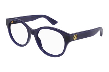 Brillen Gucci GG1580O 003 Ronde Blauw