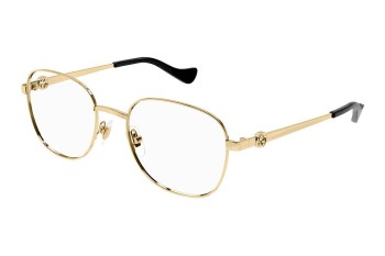 Brillen Gucci GG1602O 001 Ronde Goud