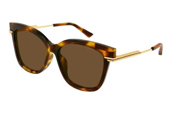 Ochelari de soare Bottega Veneta BV1296SA 002 Browline Albaștri