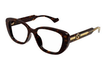 Okulary korekcyjne Gucci GG1559OK 002 Prostokątne Havana