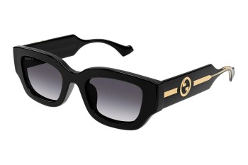 Ochelari de soare Gucci GG1558SK 001 Pătrați Negri