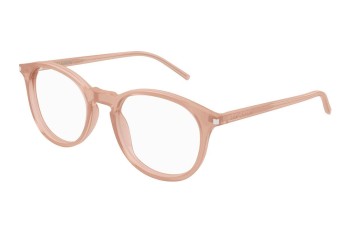 Okulary korekcyjne Saint Laurent SL106 017 Okrągłe Pomarańczowe