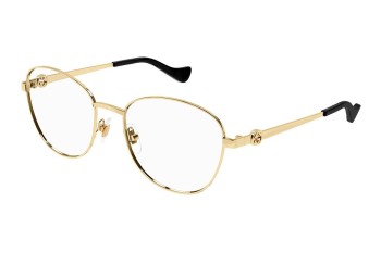 Okulary korekcyjne Gucci GG1601O 001 Okrągłe Złote