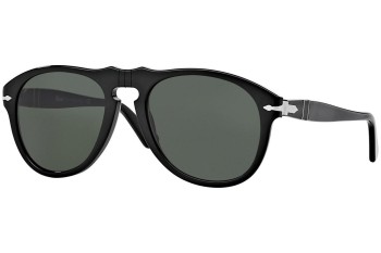 Okulary przeciwsłoneczne Persol 649 Series PO0649 95/31 Pilotki (Aviator) Czarne