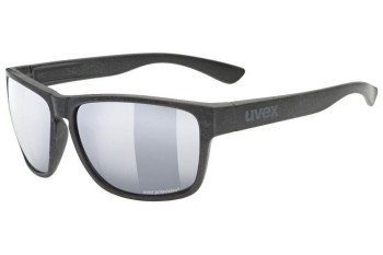 Слънчеви очила uvex lgl ocean P Black Mat S3 Polarized Правоъгълни Черна