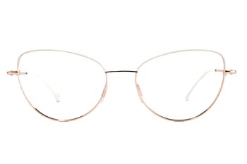 Ochelari Kohe by eyerim Sissa Gold White Cat Eye Aurii