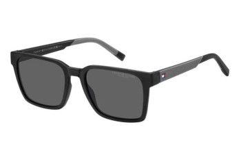 Ochelari de soare Tommy Hilfiger TH2143/S 08A/M9 Polarized Dreptunghiulari Negri