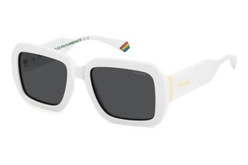 Слънчеви очила Polaroid PLD6223/S/X VK6/M9 Polarized Правоъгълни Бяла