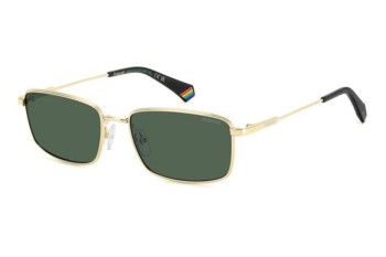 Okulary przeciwsłoneczne Polaroid PLD6227/S/X J5G/UC Polarized Prostokątne Złote