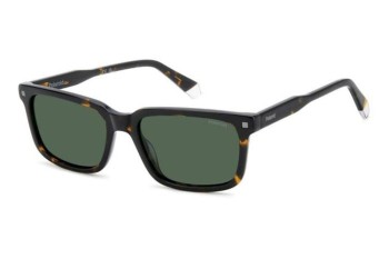 Okulary przeciwsłoneczne Polaroid PLD4174/S/X 086/UC Polarized Prostokątne Havana