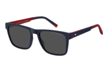 Okulary przeciwsłoneczne Tommy Hilfiger TH2144/S 8RU/IR Prostokątne Niebieskie