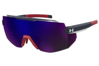 Okulary przeciwsłoneczne Under Armour UASQUAD WIR/B3 Pojedyncze | Shield Niebieskie Okulary przeciwsłoneczne Under Armour UASQUAD WIR/B3 Pojedyncze | Shield Niebieskie
