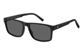 Zonnebril Tommy Hilfiger TH2142/S 807/M9 Polarized Rechthoekige Zwart