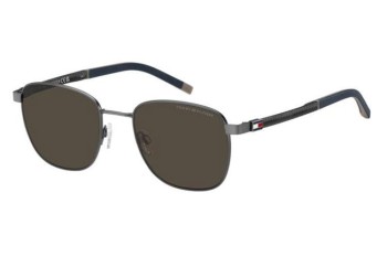 Ochelari de soare Tommy Hilfiger TH2138/S SVK/70 Dreptunghiulari Gri