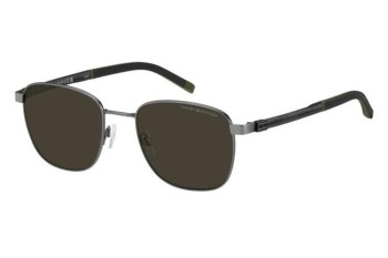 Ochelari de soare Tommy Hilfiger TH2138/S R80/70 Dreptunghiulari Gri