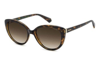 Aurinkolasit Polaroid PLD4176/S/X 086/LA Polarized Cat Eye Havana