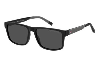 Okulary przeciwsłoneczne Tommy Hilfiger TH2142/S 08A/IR Prostokątne Czarne