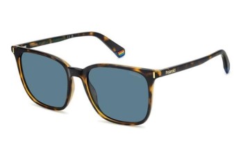 Ochelari de soare Polaroid PLD6226/S 086/C3 Polarized Dreptunghiulari Havana