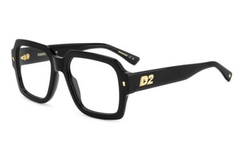 szemüvegeinket Dsquared2 D20148 807 Szogletes Fekete