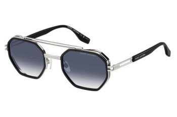 Слънчеви очила Marc Jacobs MARC782/S 84J/08 Правоъгълни Сребърна