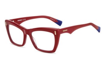 Okulary korekcyjne Missoni MIS0207 C9A Prostokątne Czerwone