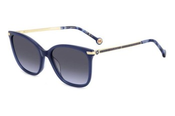 Ochelari de soare Carolina Herrera HER0261/G/S PJP/GB Dreptunghiulari Albaștri