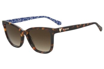 Aurinkolasit Love Moschino MOL078/S 2VM/HA Cat Eye Havana