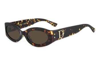 Zonnebril Dsquared2 D20150/G/S 086/70 Ovaal Havana