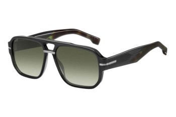 Okulary przeciwsłoneczne BOSS BOSS1718/S KB7/8Z Prostokątne Szare Okulary przeciwsłoneczne BOSS BOSS1718/S KB7/8Z Prostokątne Szare