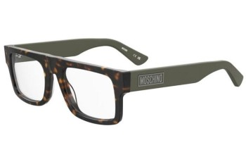 Okulary korekcyjne Moschino MOS647 086 Flat Top Havana