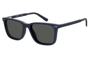 Okulary korekcyjne Pierre Cardin P.C.6280/CS FLL/M9 Polarized Prostokątne Niebieskie