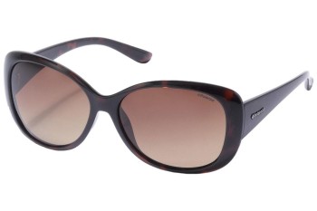 Ochelari de soare Polaroid P8317 0BM/LA Polarized Oversize Havana