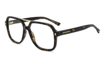 Brillen Dsquared2 D20145 086 Rechthoekige Havana