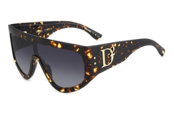 Ochelari de soare Dsquared2 D20149/S 086/9O Lentilă unică | Shield Havana