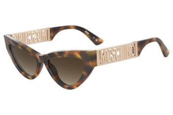 Ochelari de soare Moschino MOS170/S 086/HA Cat Eye Havana