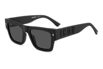 Aurinkolasit Dsquared2 ICON0021/S 003/IR Suorakulmainen Musta