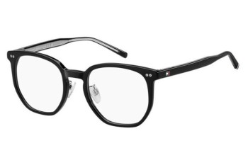 Okulary korekcyjne Tommy Hilfiger TH2167/F 807 Prostokątne Czarne