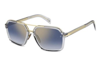 Okulary przeciwsłoneczne David Beckham DB7128/S FT3/1V Prostokątne Szare Okulary przeciwsłoneczne David Beckham DB7128/S FT3/1V Prostokątne Szare