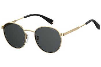 Solbriller Polaroid PLD2053/S 2F7/M9 Polarized Rund Guld